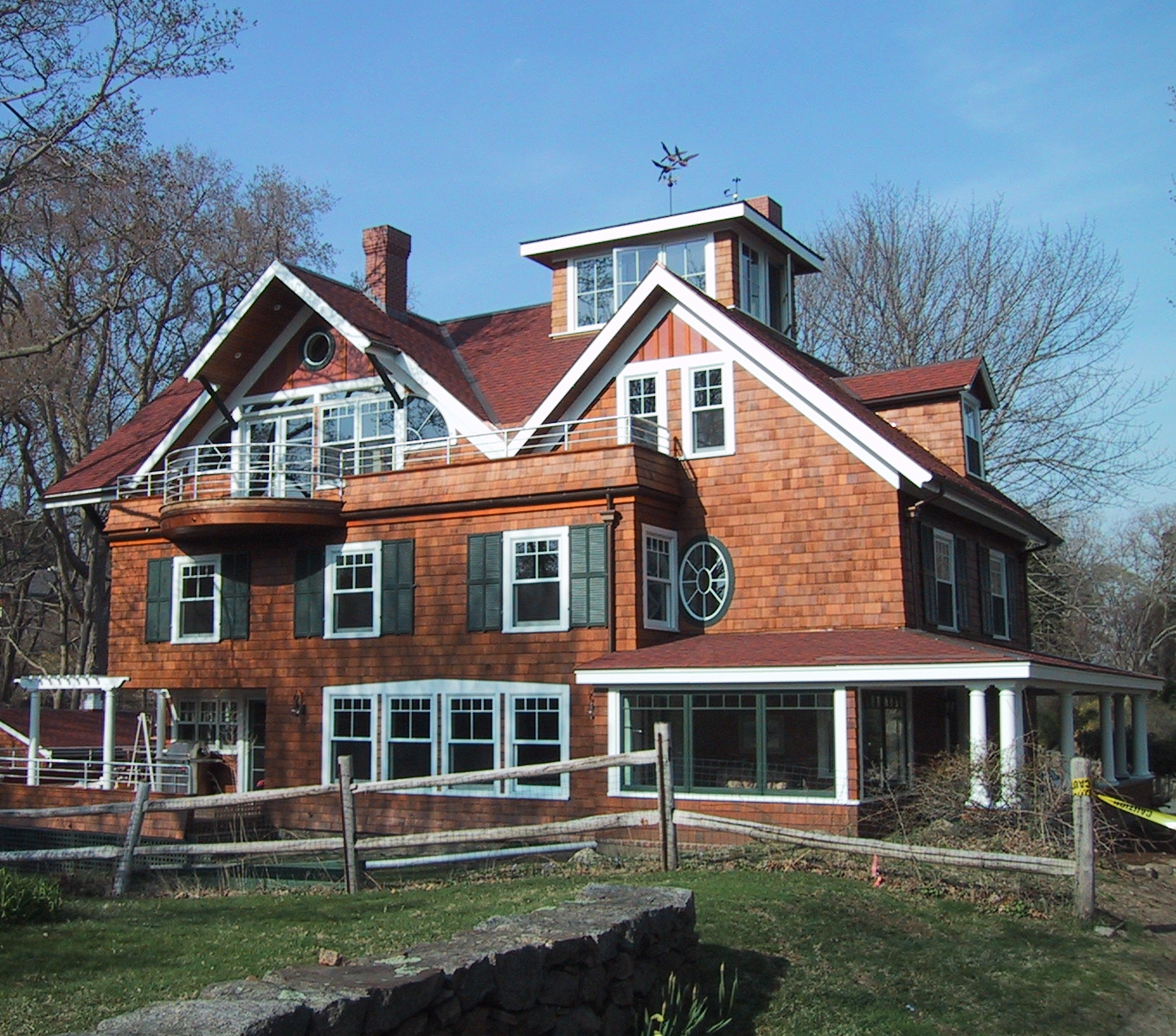 Large shingle-style estate