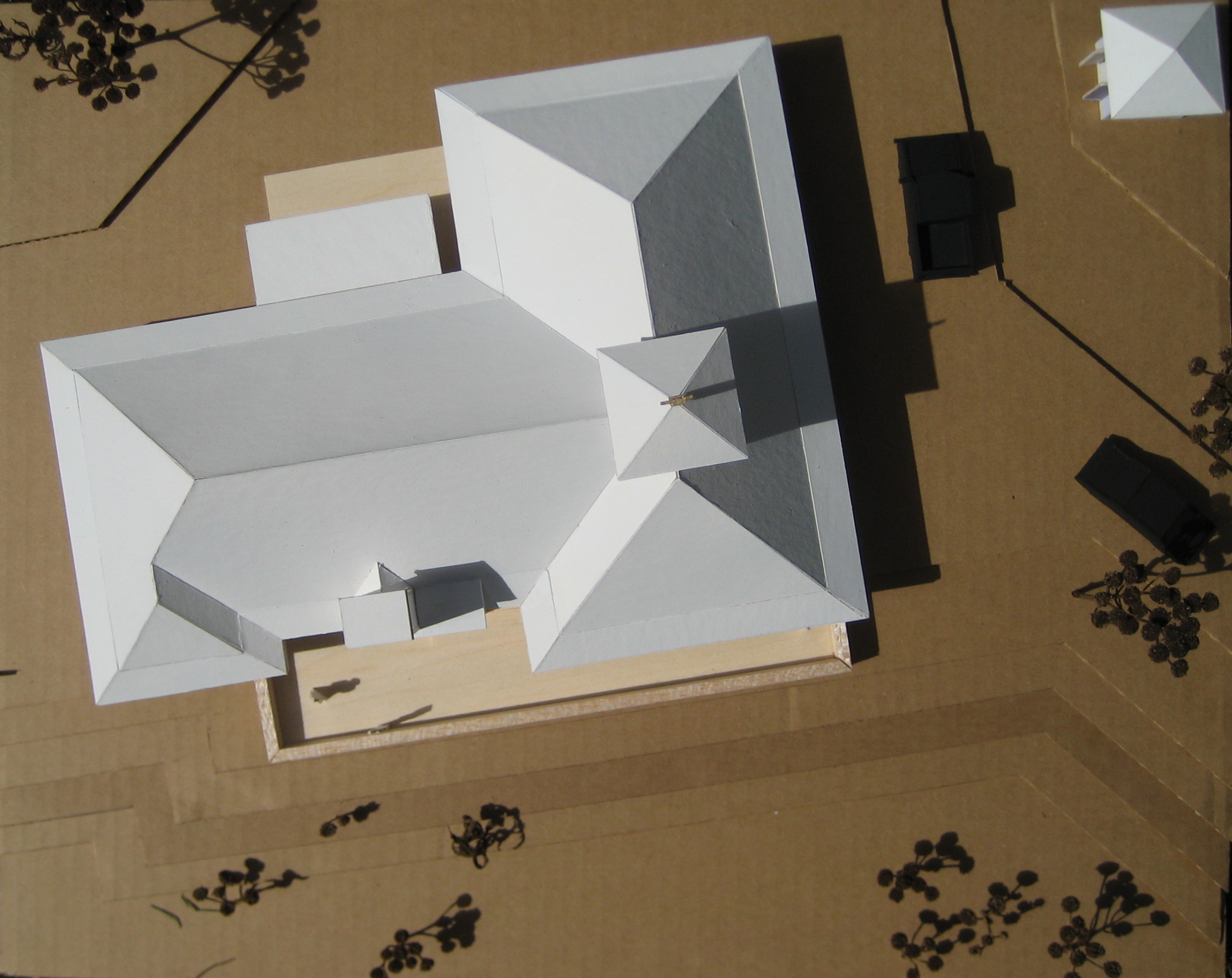 Top-down massing model