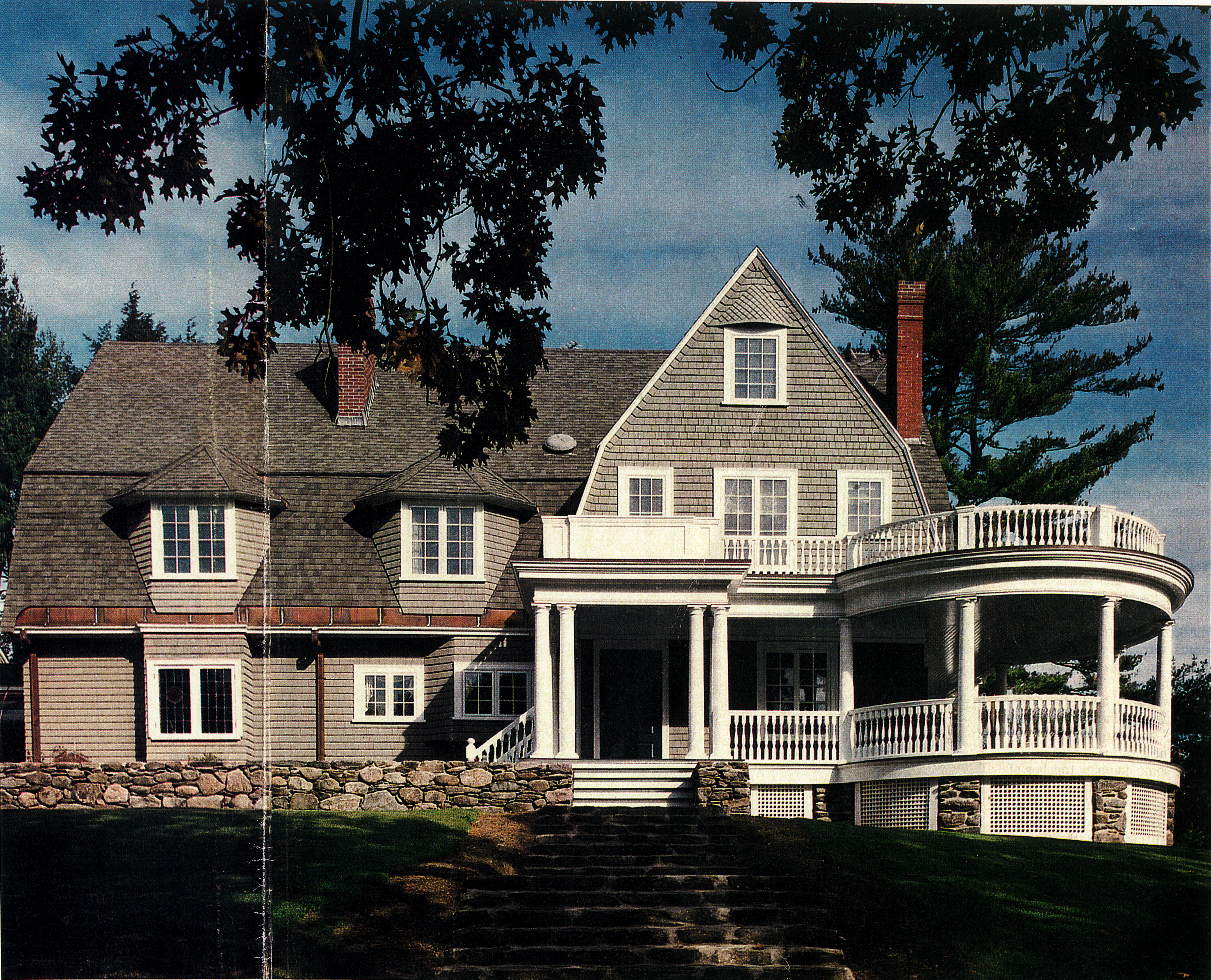 Photo of house in magazine