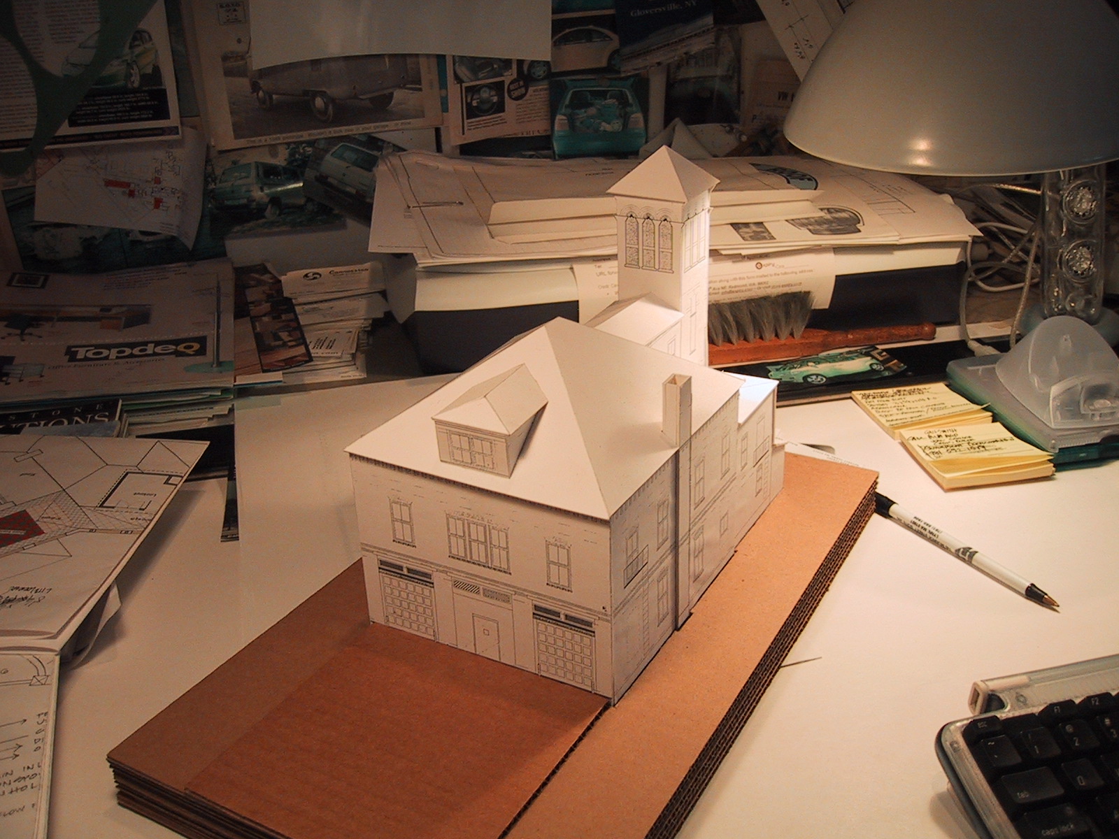 Architectural foam model