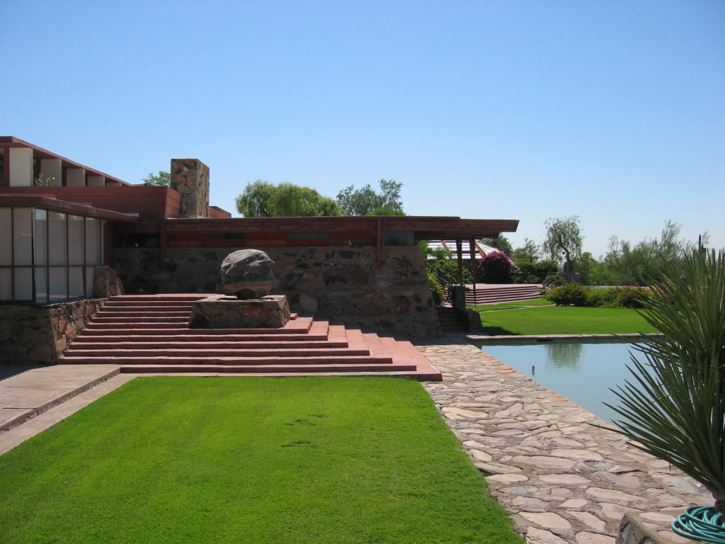 Study of Frank Lloyd Wright's Taliesin West